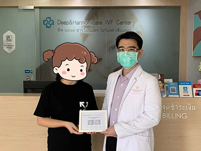 無精子癥患者，通過泰國(guó)第三代試管成功好孕