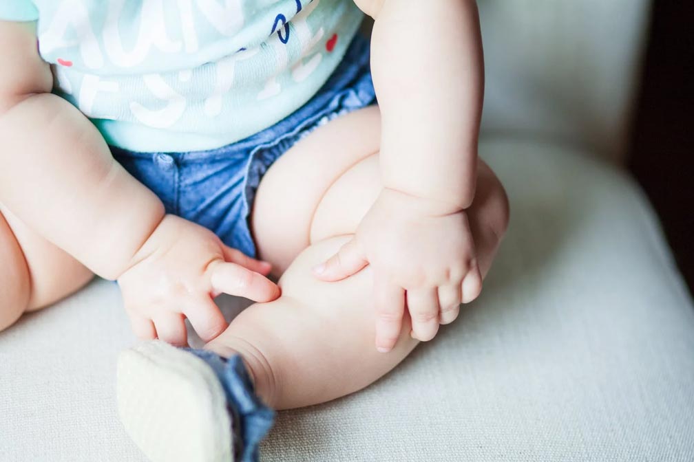嬰兒的腳 嬰兒的腳